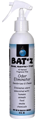 BAT'Z Odor Eliminator by EarthSential – the all-natural, fragrance-free solution to eliminate even the toughest of odors. Made from plant-based ingredients, BAT'Z is perfect for use in any room of the house or for any occasion.
