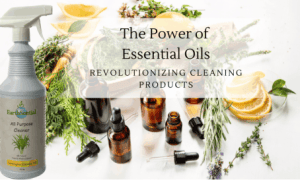 essential oils and fresh plants