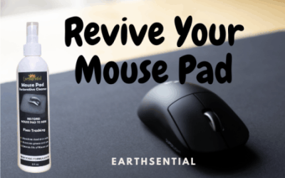 revive your mousepad with earthSential’s cleaner