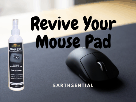 Revive Your Mousepad with earthsentials cleaner