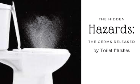 hidden hazards germs released by toilet flushes