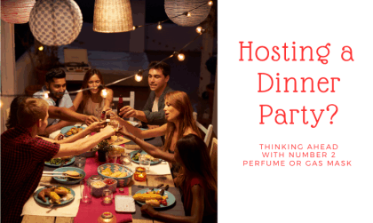 hosting a dinner party thinking ahead