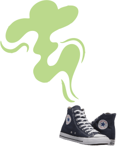 sneakers without socks unpleasant foot odor