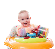 A happy baby, The World’s Safest Cleaner for Baby Items