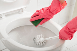 bathroom cleaning tips