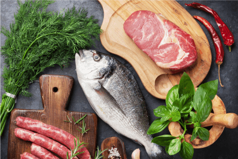 the unruly Refrigerator cold case cleanup.