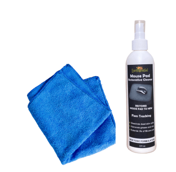 Mouse pad restorative cleaner by EarthSential