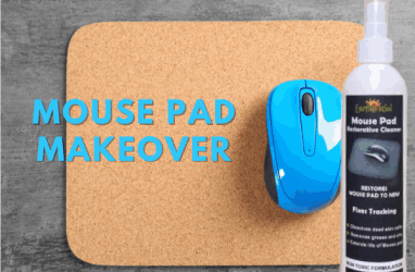 mouse pad makeover discover all natural cleaners