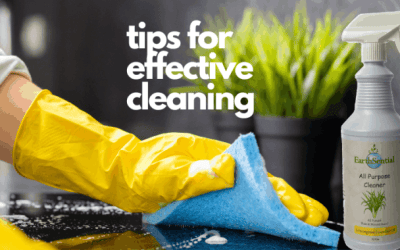 tips for effective cleaning with earthSential
