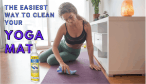 easiest way to clean a yoga mat