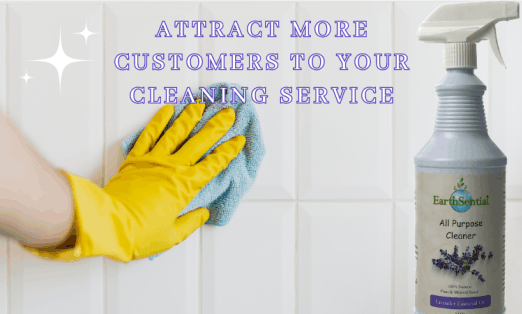 attract more customers with natural cleaning