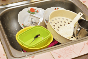 dirty dishes