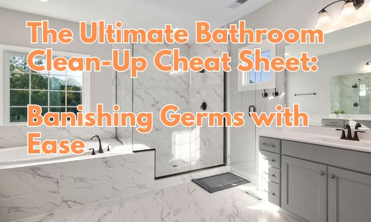 bathroom clean-up banishing germs with ease