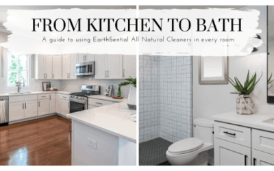 From Kitchen to Bathroom All-Natural Cleaners