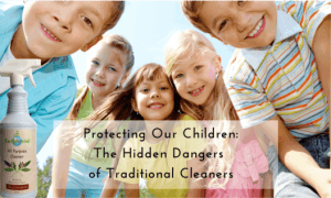 why parents prefer natural cleaners 10 a group of children