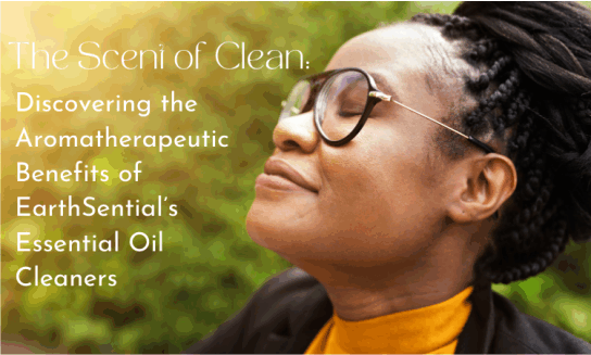 The scent of cleaning with Aromatherapy