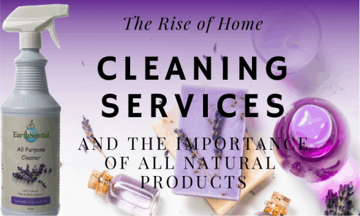 home cleaning services and all-natural products