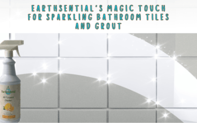 earthSential sparkling bathroom tiles and grout