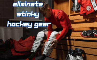 eliminate stinky hockey gear