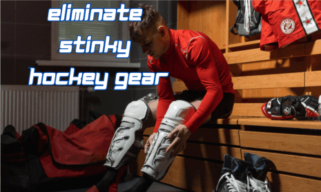 eliminate stinky hockey gear