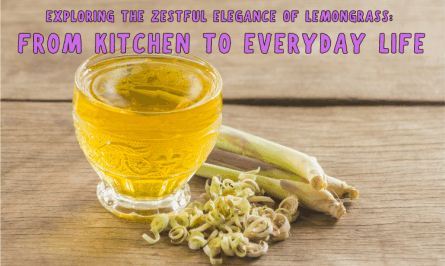 lemongrass from kitchen to everyday life