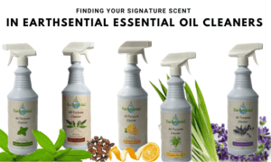 Fresh Peppermint. clove, orange, lemongrass and lavender with the world's safest cleaner