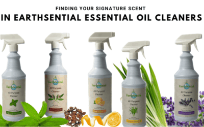 your signature scent in essential oil cleaners