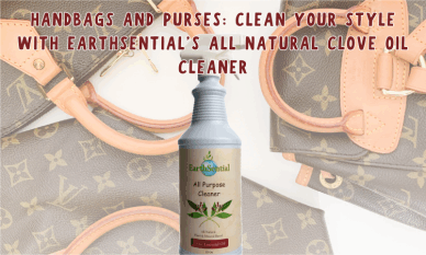 handbags and purses clean with earthsential