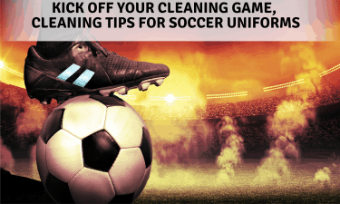 cleaning tips for soccer uniforms