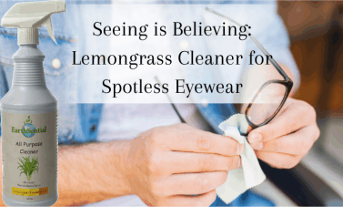 lemongrass cleaner for spotless eyewear