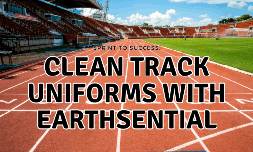 clean track uniforms with earthsential and bAT’Z