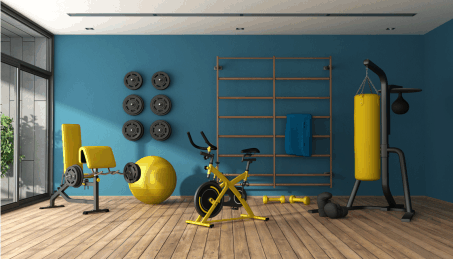 a home gym, Clean Your Gym Equipment with Clove Oil Cleaner
