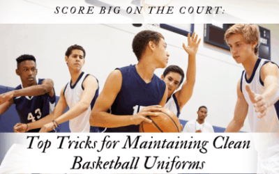 maintaining clean basketball uniforms