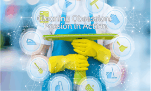 top reasons to clean 6 a person holding a cleaning squeegee