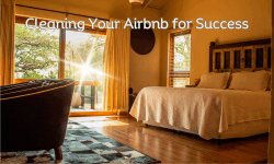 a sparkling clean airbnb