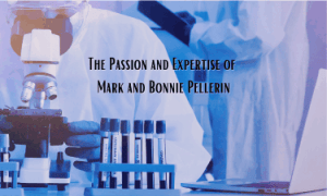 meet earthSential's microbiologist extraordinaire 5 Bonnie and Mark Pellerin working in the lab