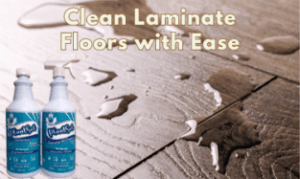 clean laminate floors with ease