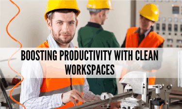 boosting productivity with clean workspaces