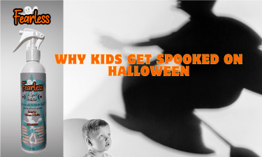 why kids get spooked on halloween