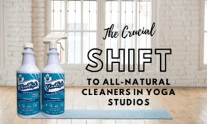 yoga studio makes shift to natural cleaners