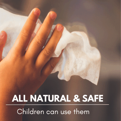 all natural and safe cleaning wipes