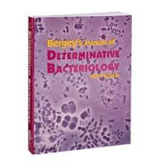 Bergey's Manual, how microbiolists identify bacteria in a lab