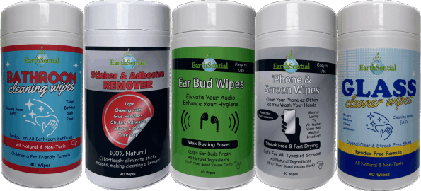 the ultimate cleaning tool, earthsential all natural cleaning wipes