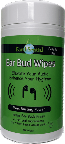 All Natural Ear Bud wipes