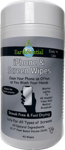 iPhone and Screen wipes