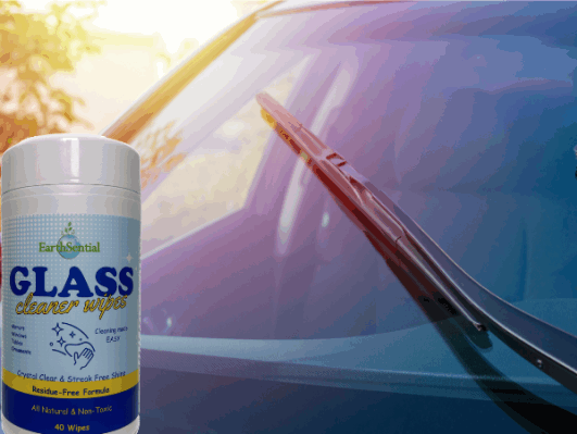 Making car window cleaning easy