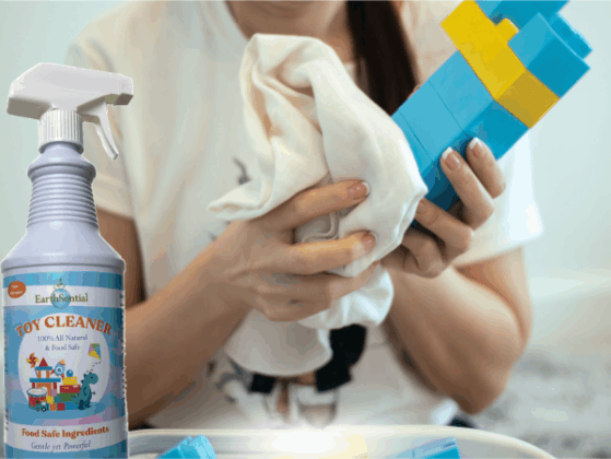 EarthSential toy cleaners are safe for babies. EarthSential provides the best natural cleaners