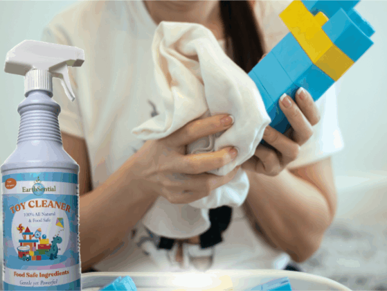 EarthSential toy cleaners are safe for babies