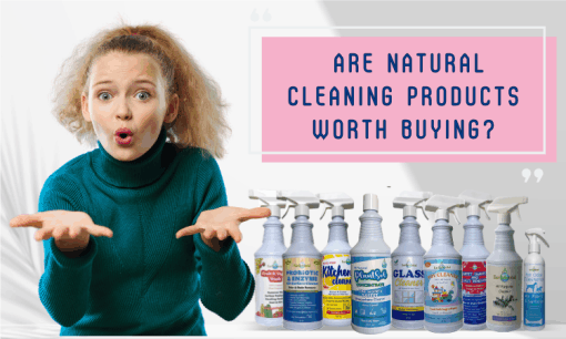 Are natural cleaning products worth buying