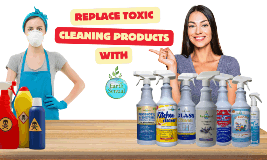 Replace toxic cleaning products with EarthSential